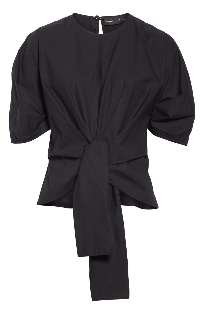 Proenza Schouler Tie Front Top, Alternate, color,