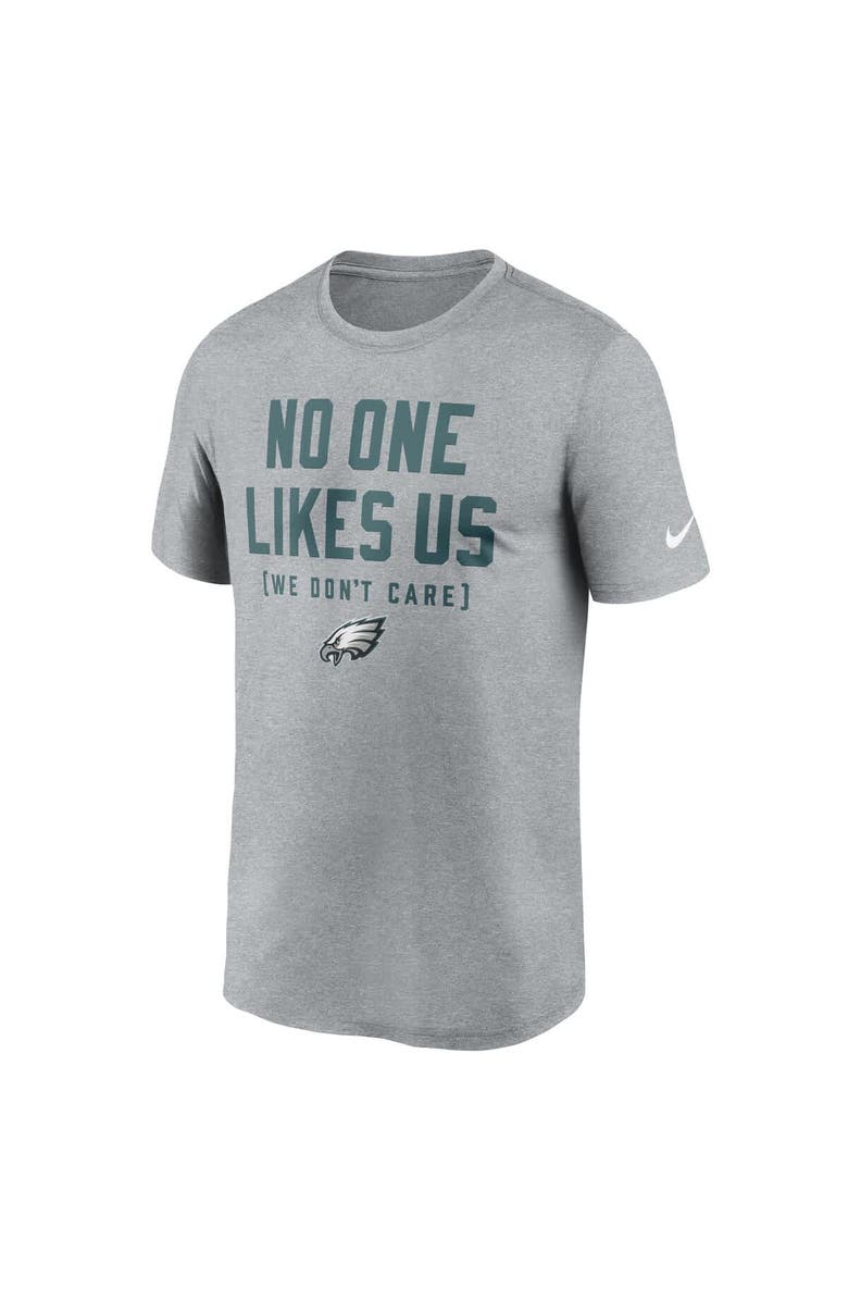 Nike Men's Nike  Heather Gray Philadelphia Eagles Hometown Legend Performance T-Shirt, Alternate, color, 