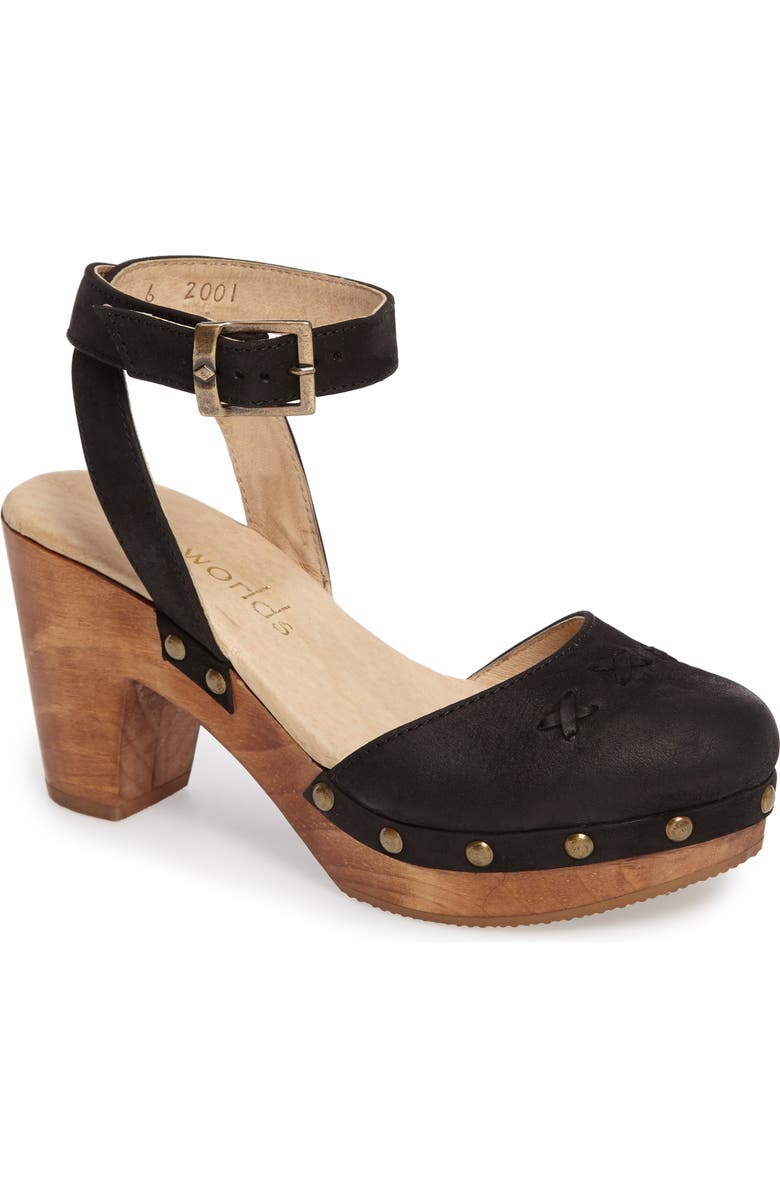 five worlds Frida Platform Sandal, Main, color,