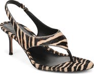 Veronica Beard Talon Slingback Thong Sandal