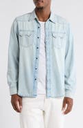 Lucky Brand Denim Western Button-Up Shirt