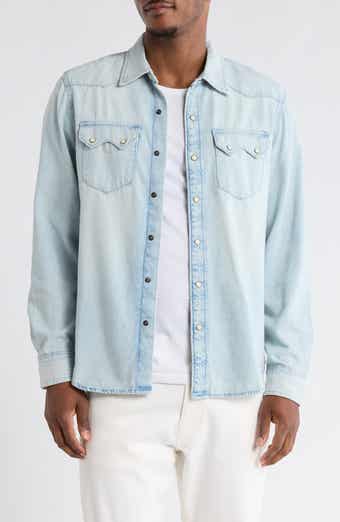 Lucky Brand Denim Western Button-Up Shirt