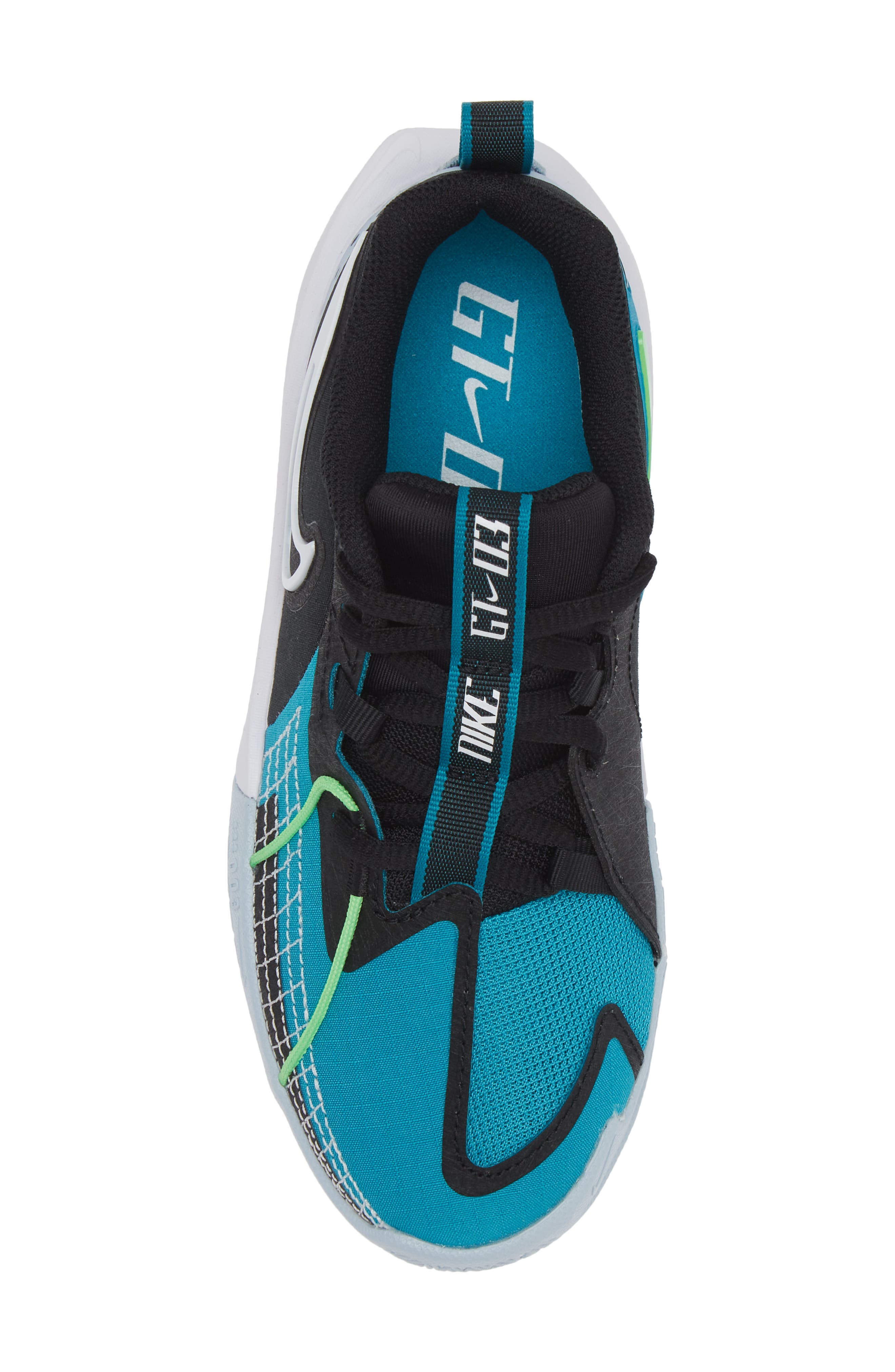 Nike Kids' G.T. Cut 3 Basketball Shoe, Alternate, color, 003 Black/White