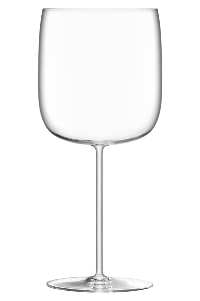 Borough Grand Set of 4 Wine Glasses, Main, color, CLEAR