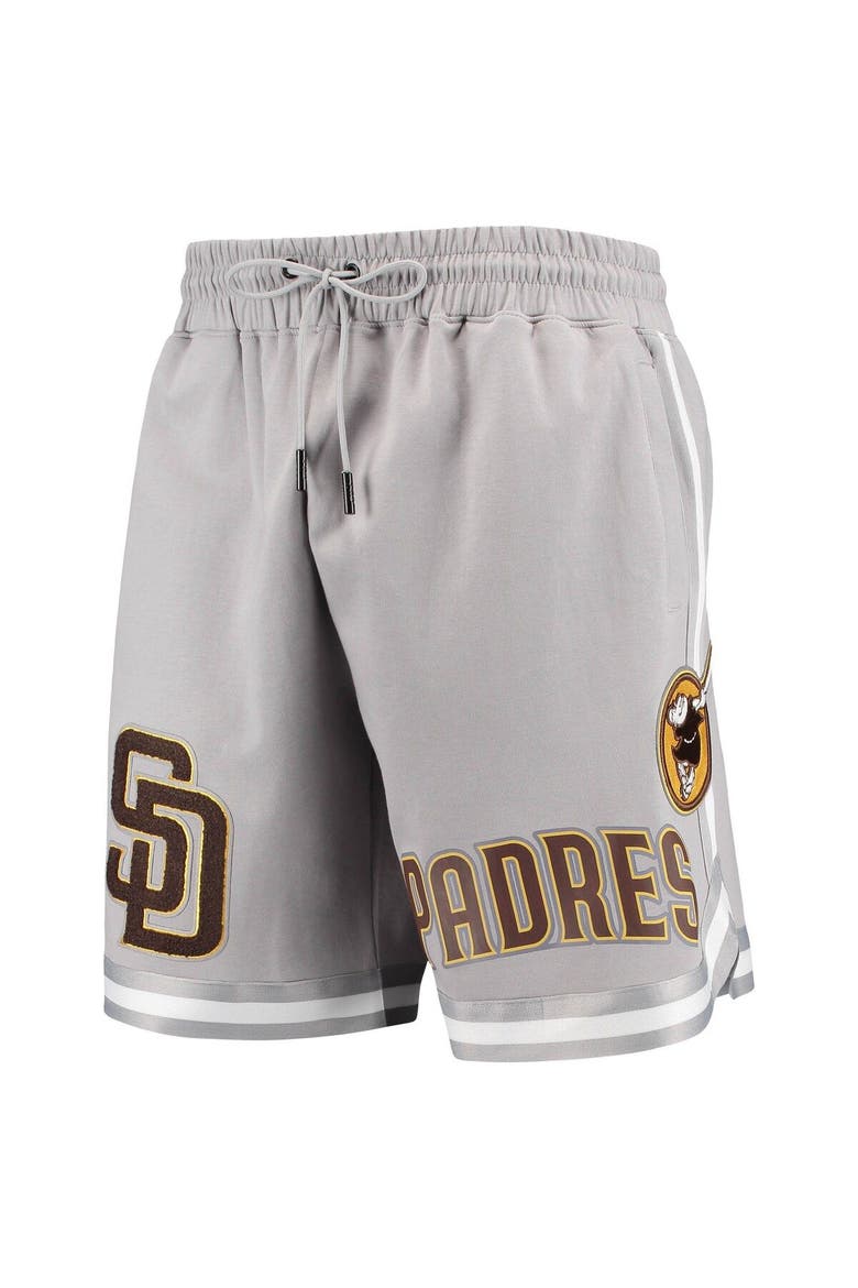 Men's Pro Standard Gray San Diego Padres Team Shorts, Alternate, color, Gray