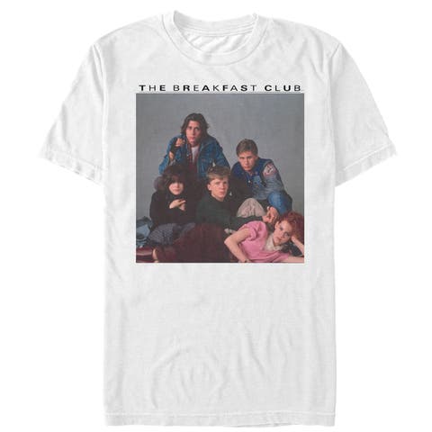 Men's The Breakfast Club Detention Group Pose  Graphic T-Shirt