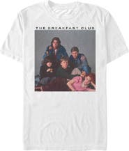 The Breakfast Club Men's The Breakfast Club Detention Group Pose Graphic T-Shirt