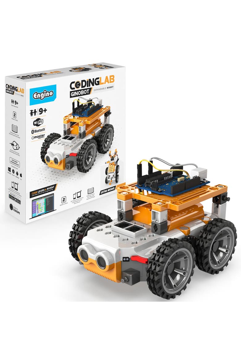 2 Model Expandable Robot Building Set, Main, color, Multicolored
