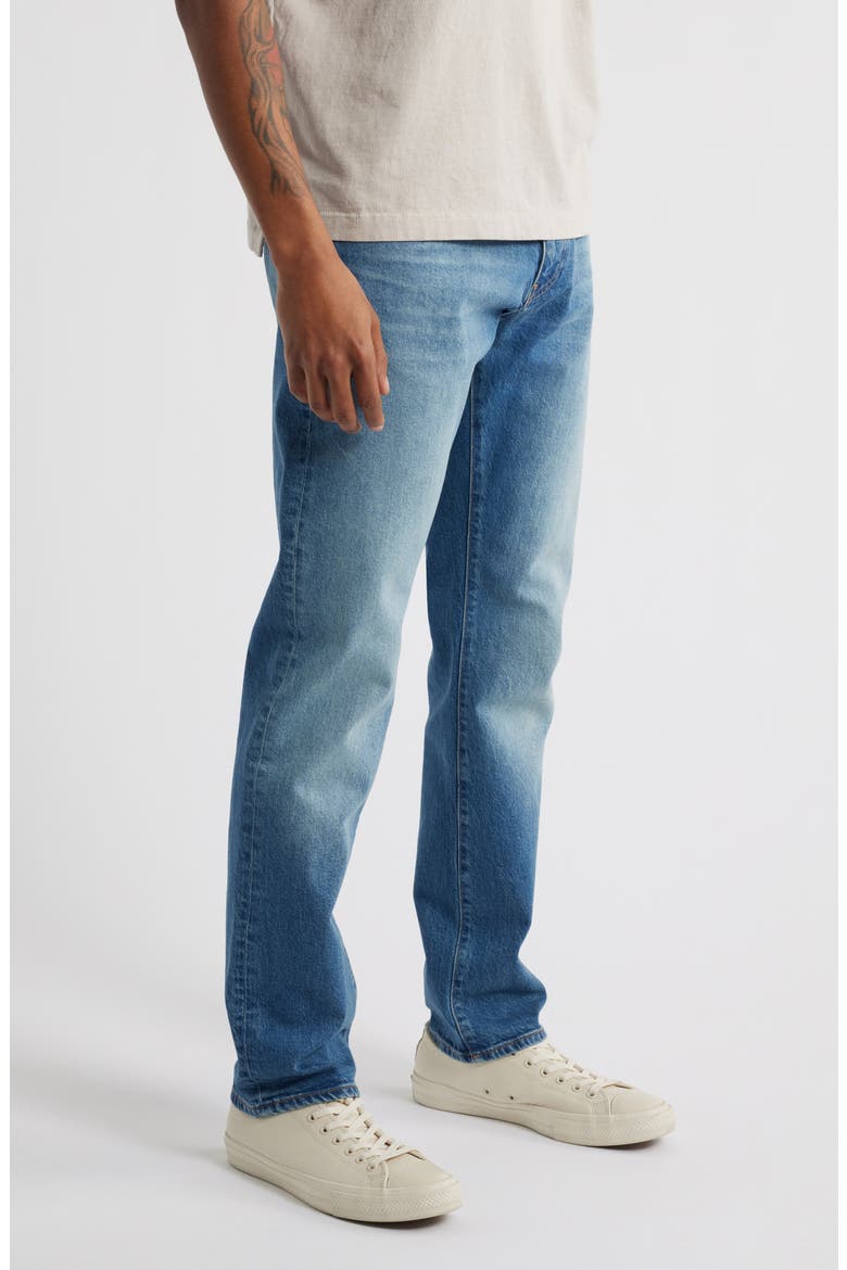 Jake Slim Fit Jeans, Alternate, color, INDIGO BRUSHED CLASSIC BLUE