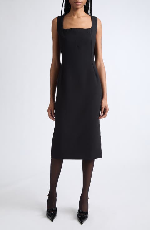 Virgin Wool Double Crepe Dress