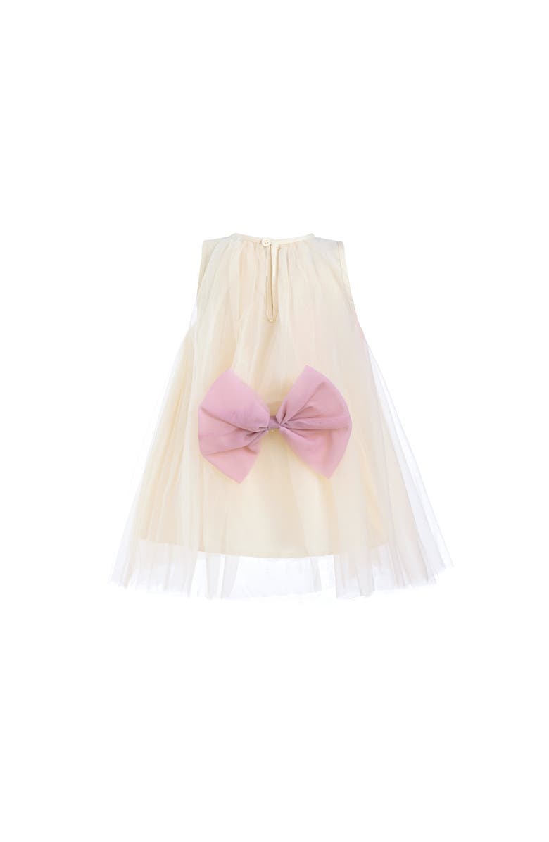 Mimi Tutu Tulle Bow Sleeveless Dress, Alternate, color,