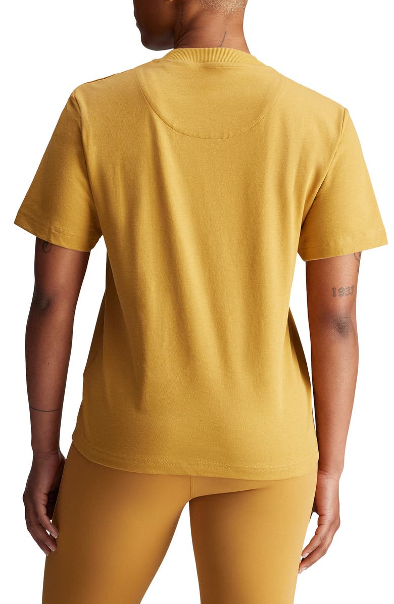 adidas by Stella McCartney Regal Short Sleeve T-Shirt, Alternate, color, Dessert Dune