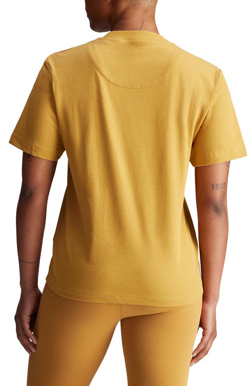 Adidas By Stella Mccartney Regal Short Sleeve T-shirt In Yellow