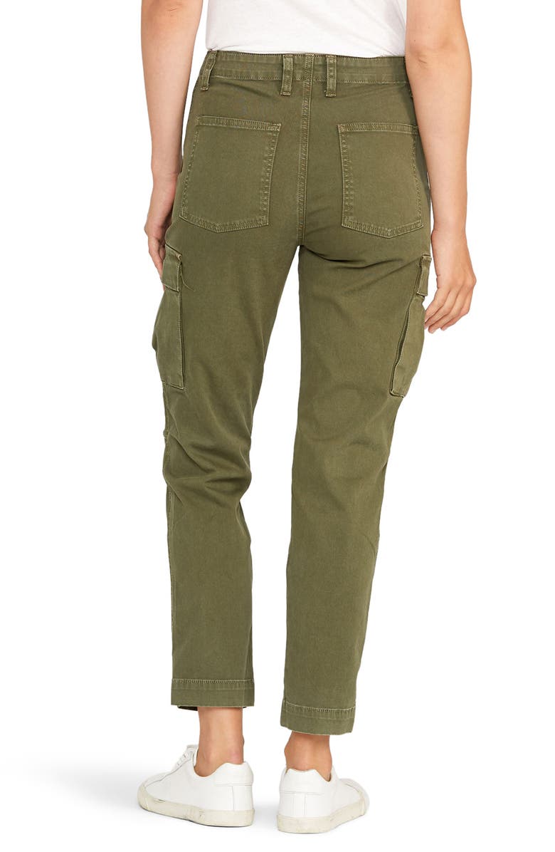 Hudson Jeans Classic High Waist Cargo Pants, Alternate, color, Washed Troop