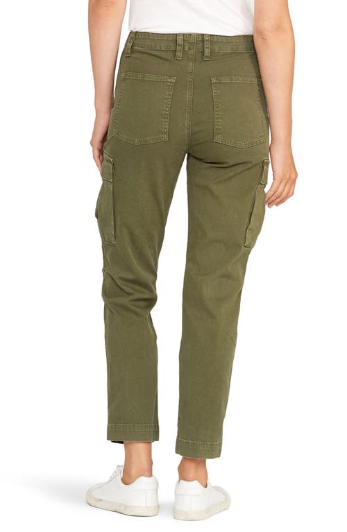Hudson High-rise Straight-leg Cargo Pants