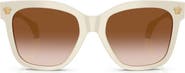 Versace 55mm Square Sunglasses