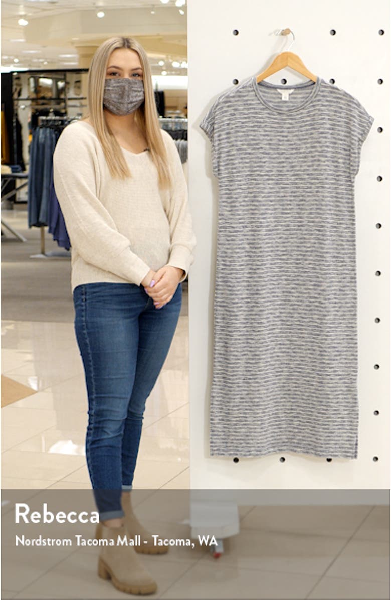 Roll Sleeve T-Shirt Dress, sales video thumbnail