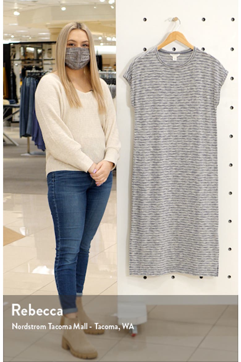 Roll Sleeve T-Shirt Dress video