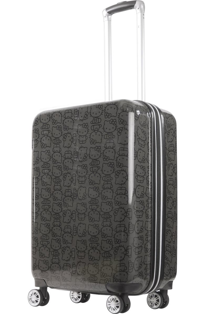 Hello Kitty Ful Hello Kitty Pose All Over Print 25" Hard-Sided Luggage, Main, color,