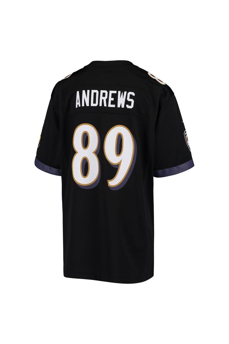Youth Nike Mark Andrews Black Baltimore Ravens Game Jersey, Alternate, color, Black