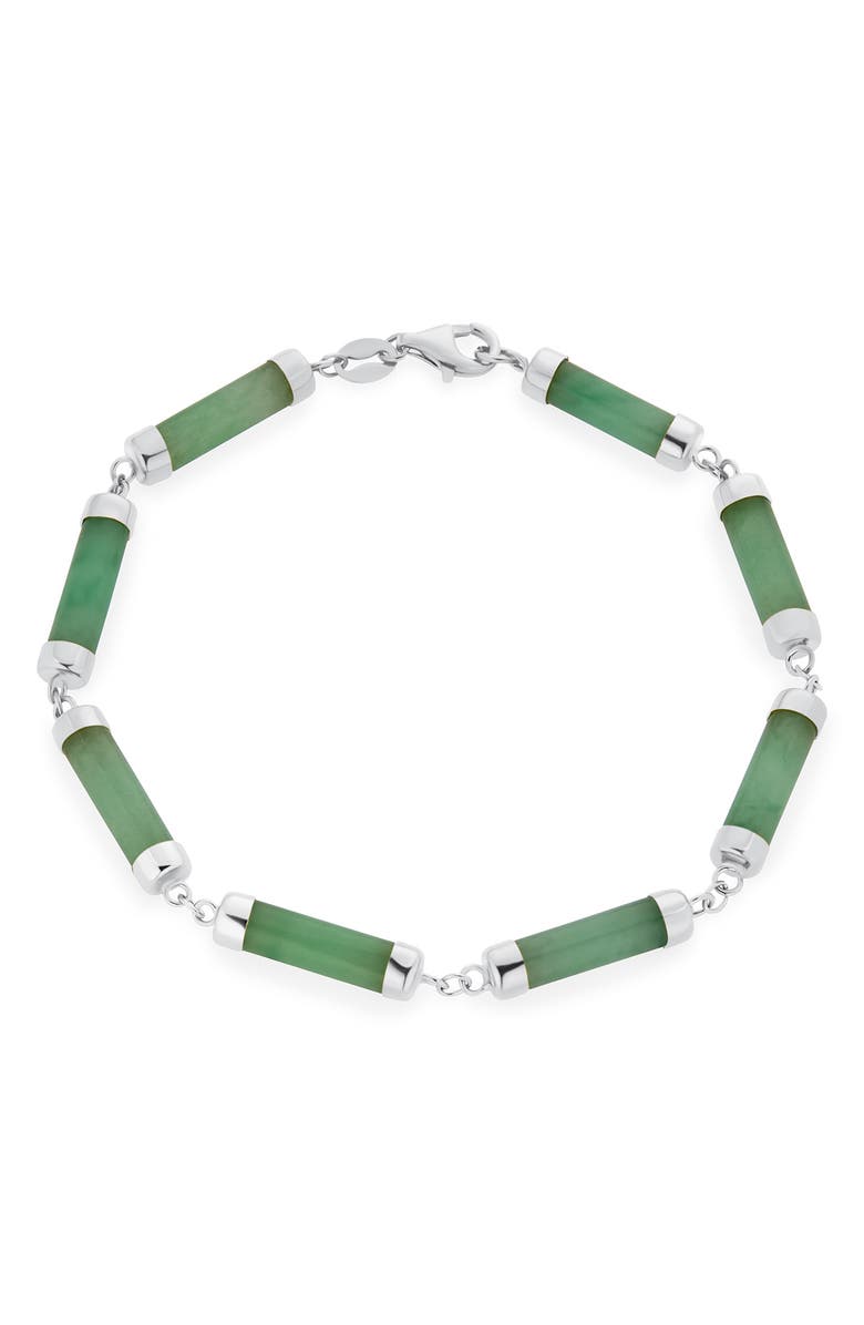 BLING JEWELRY Gemstone Flex Link Bracelet, Main, color,