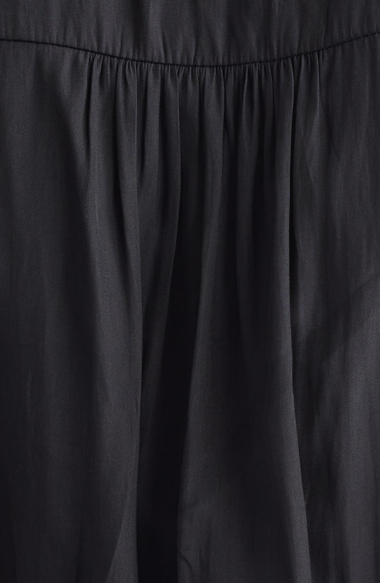 Ramy Brook Emberly Peplum Shirt, Alternate, color, Black