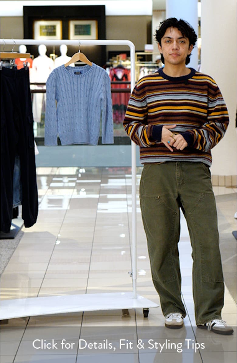 Kids' Cable Stitch Sweater, sales video thumbnail