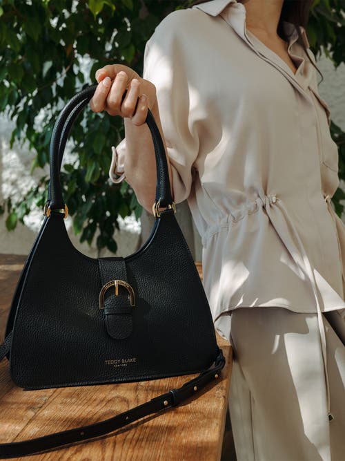 Teddy Blake Grace Stampato 11" In Black