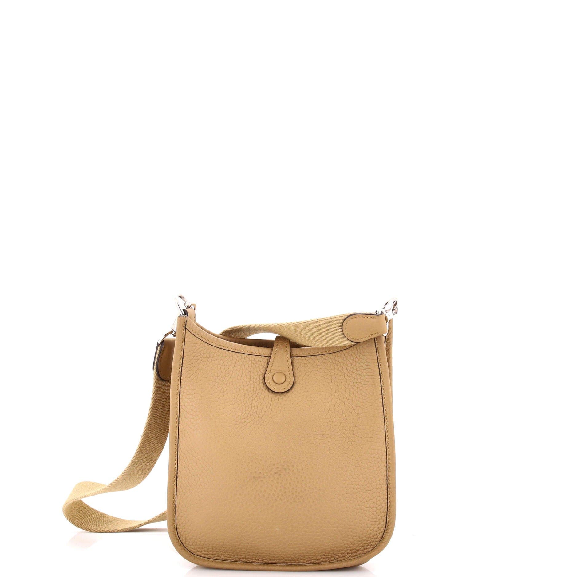 Pre-Owned Hermes Evelyne Bag Gen III Clemence TPM, Alternate, color, Poussiere