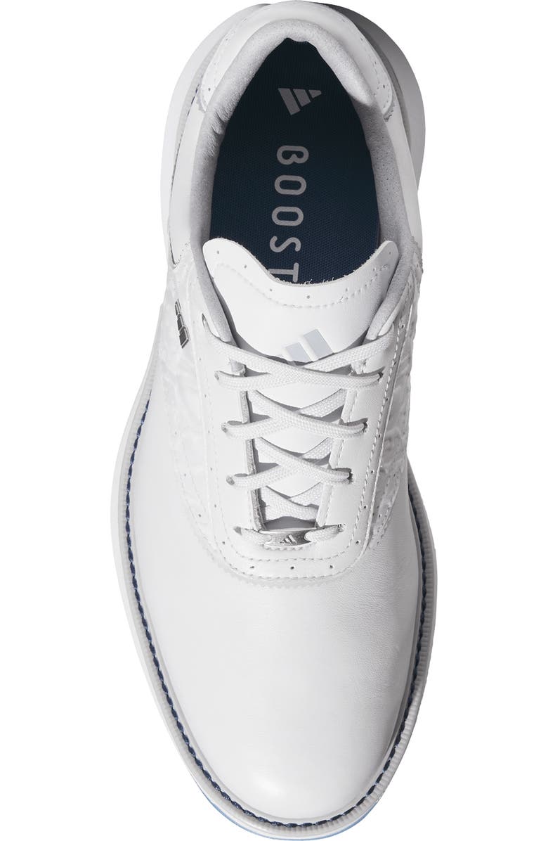 adidas MC70 Spikeless Golf Shoe, Alternate, color, White/ Grey/ Blue