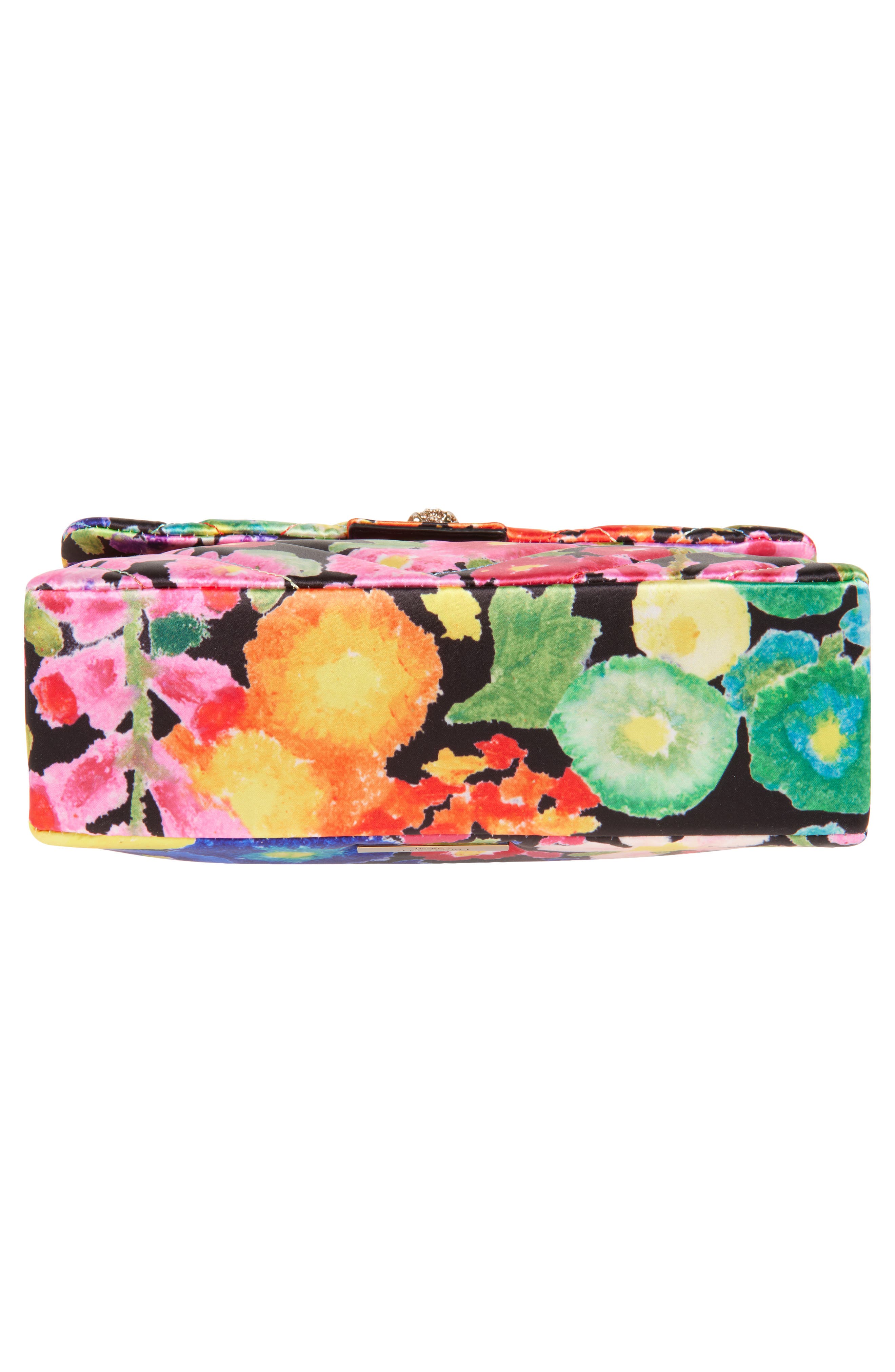 Kurt Geiger London Kensington Floral Quilted Top Carry Handle Bag, Alternate, color, 