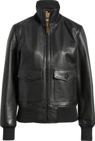 Schott NYC Leather Flight Jacket
