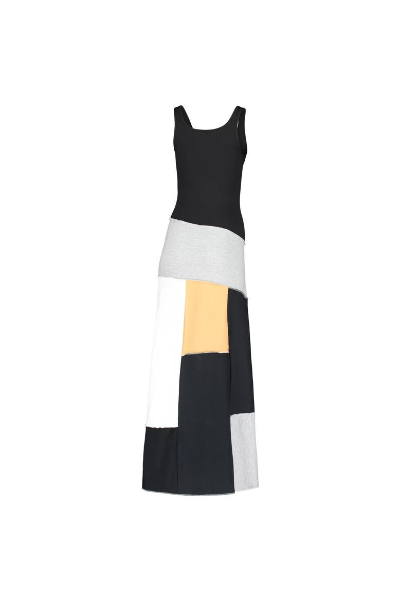 Women's Refried Apparel Black New Orleans Saints Tri-Blend Sleeveless Maxi Dress, Alternate, color, Black