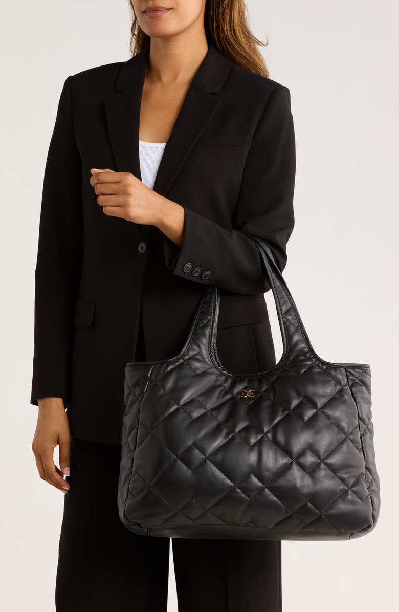 Sam Edelman Khiara Quilted Tote, Alternate, color,