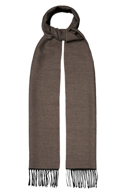 Reversible Merino Wool Scarf