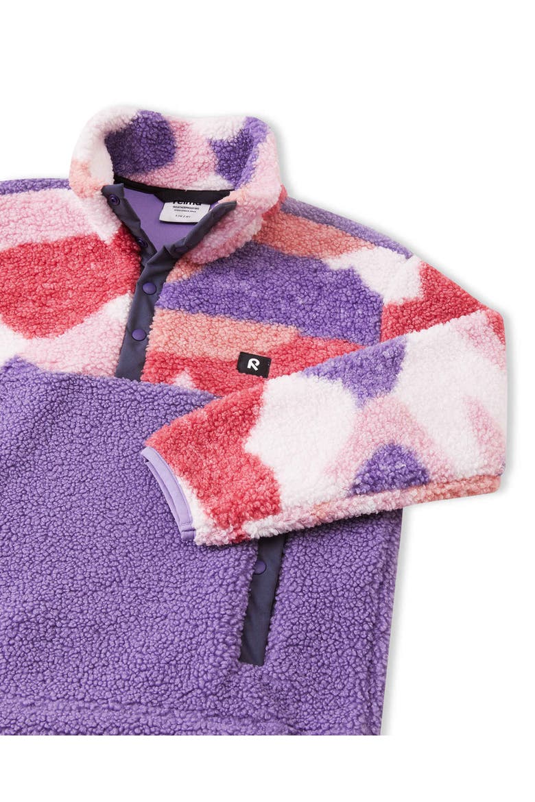 Muhku Fleece sweater, Alternate, color, Rose blush