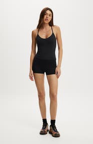 COTTON ON BODY Women's Active Ultra Soft Micro Shortie Short