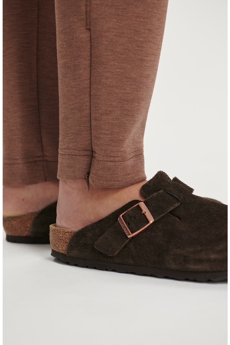 The Slim Zip Hem 26-Inch Pants, Alternate, color, GOLDEN BRONZE MARL
