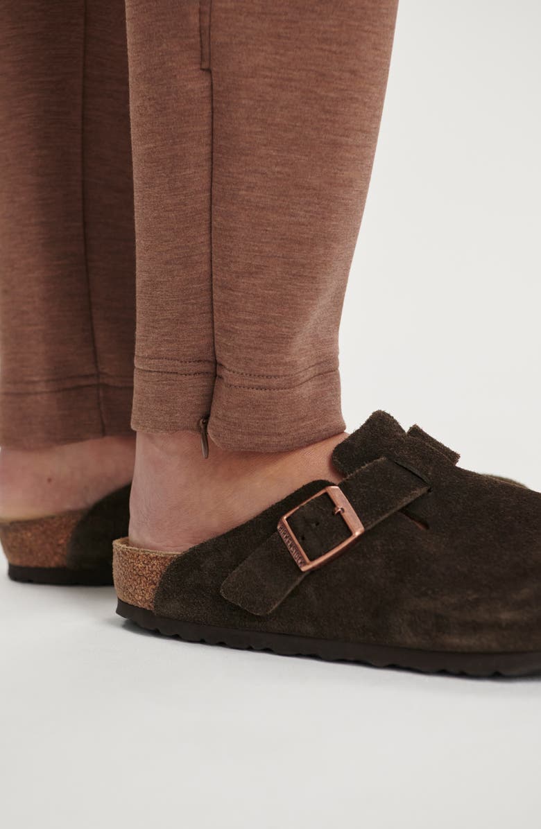 Varley The Slim Cuff DoubleSoft Joggers, Alternate, color, Golden Bronze Marl