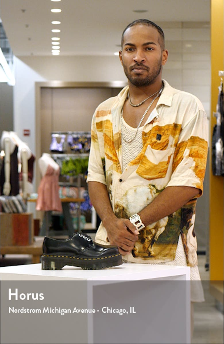 1461 Quad Square Toe Platform Oxford, sales video thumbnail