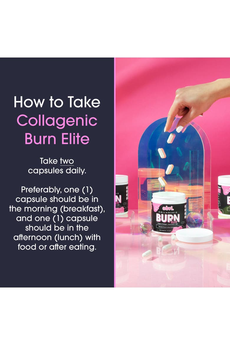 Burn Elite Collagen Supplement Metabolism, Alternate, color, None