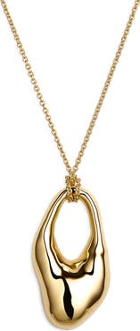 Monica Vinader Antica Bold Pendant Necklace