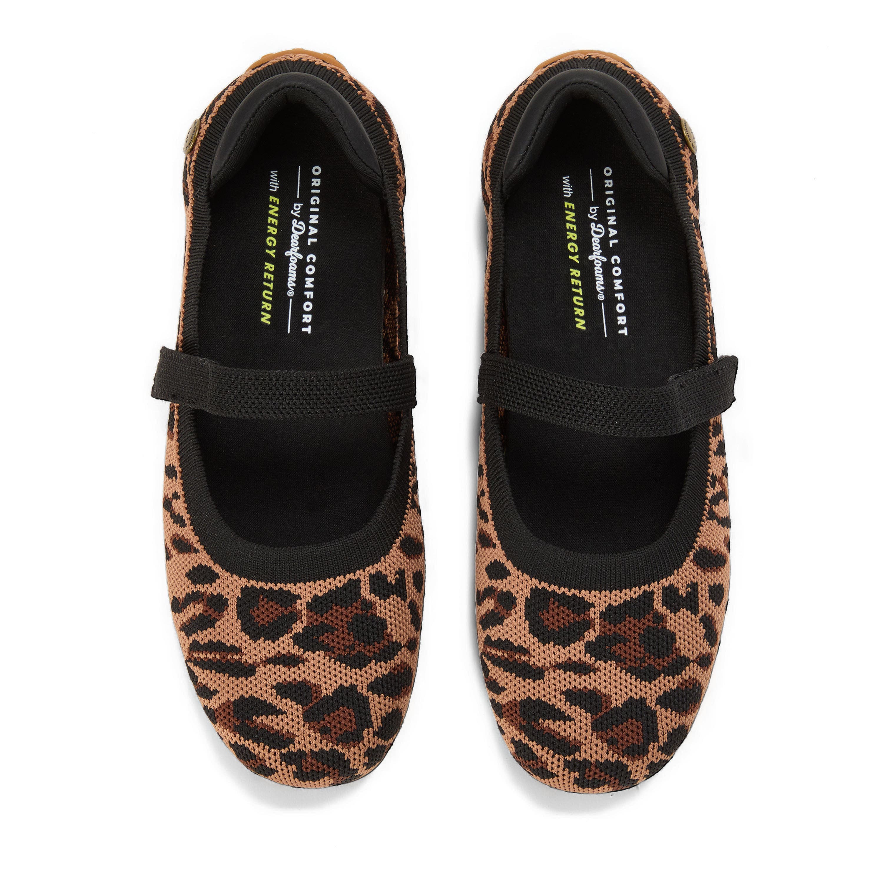 Haddy Sport Knit Flat, Alternate, color, LEOPARD