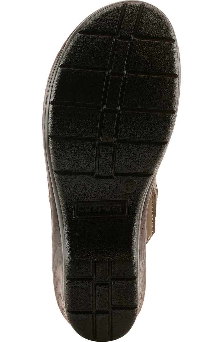 Spring Step Nivara Slide Sandal, Alternate, color, Olive Multi