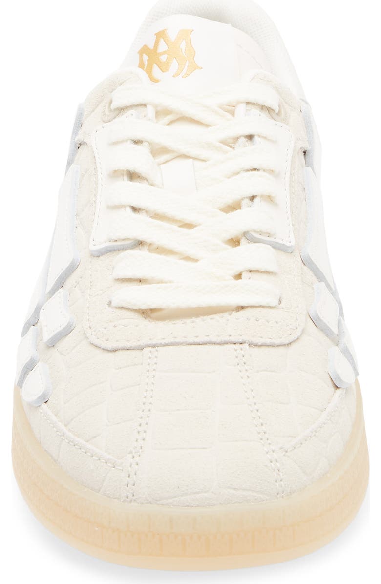 AMIRI Pacific Bones Sneaker, Alternate, color, Alabaster
