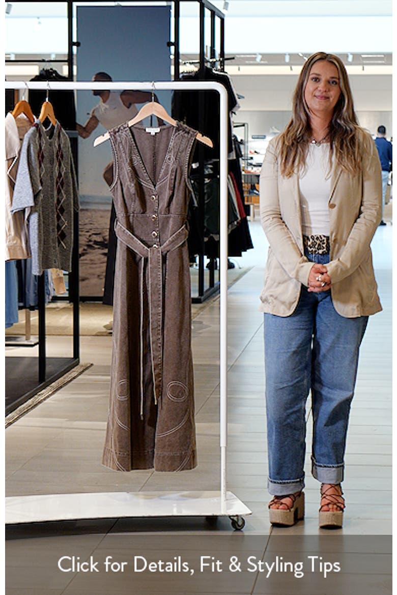 Western Sleeveless Midi Dress video
