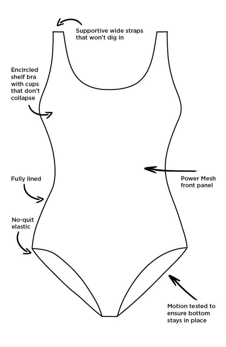 Swimsuits for All Chlorine Resistant Tank One Piece Swimsuit, Alternate, color, New Turq Floral