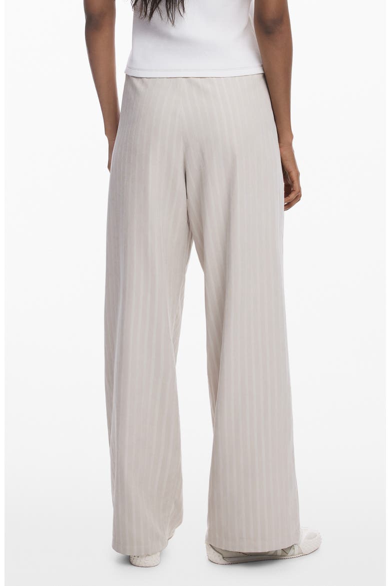 Pleat Front Wide Leg Pants, Alternate, color, BEIGE