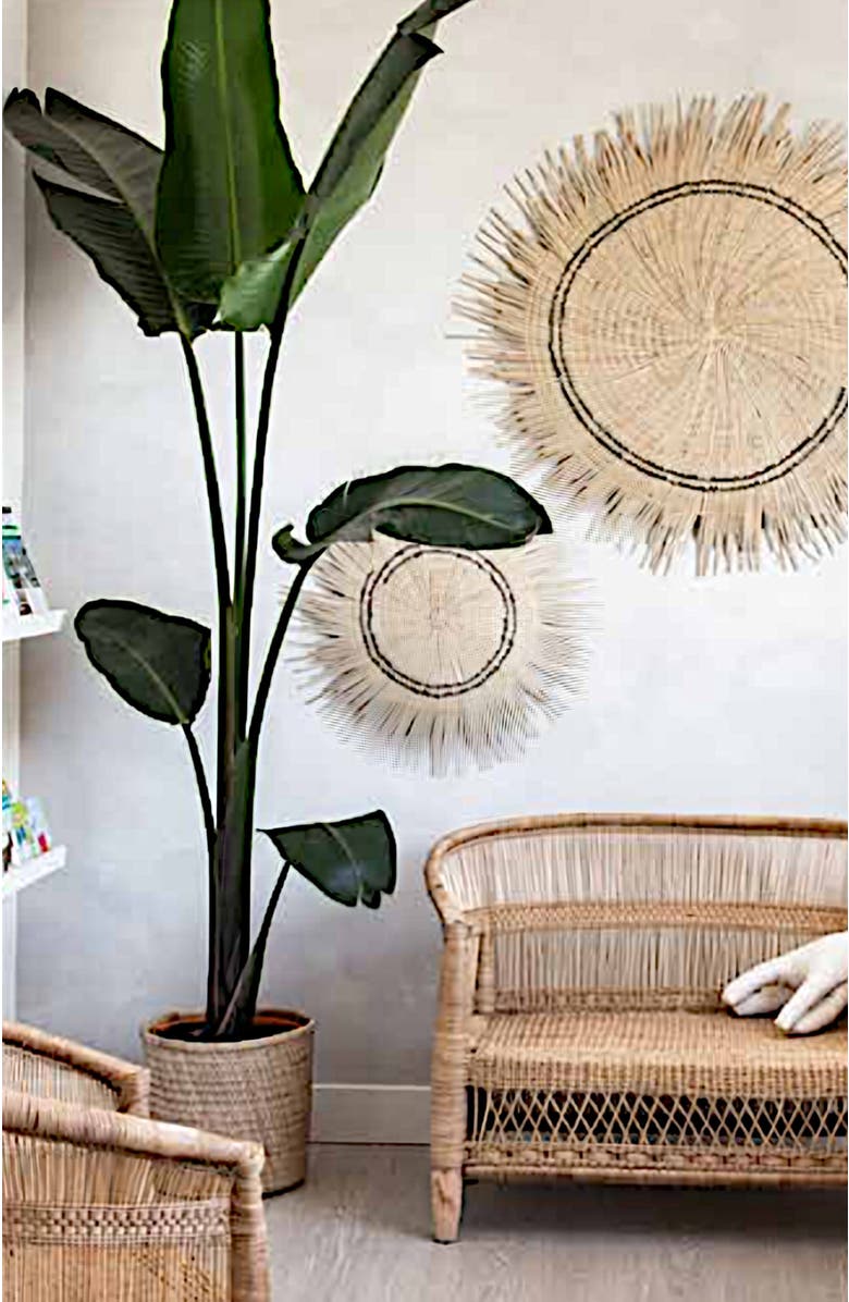 Mbare Sun Circle Natural - Wall Art, Alternate, color, Natural