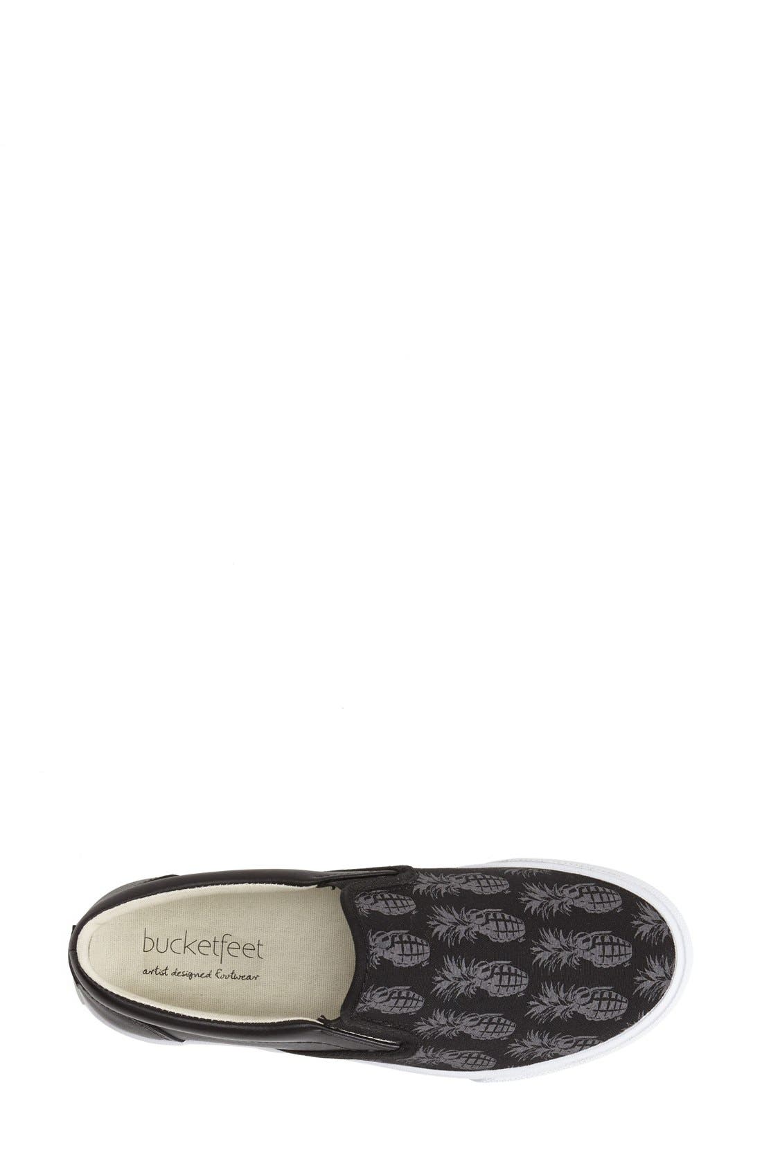 BucketFeet 'Pineappleade' Slip-On Sneaker, Alternate, color, 